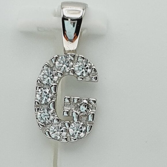"#925 Sterling Silver Cubic Zircon Pendant for Women/Girls, US925P1156 - Picture 1 of 8